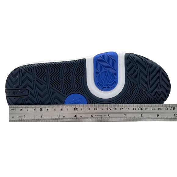 Nike Team Hustle Youth Boys Slip-on Athletic Sneakers Size 6Y Royal Blue-White - Picture 13 of 14